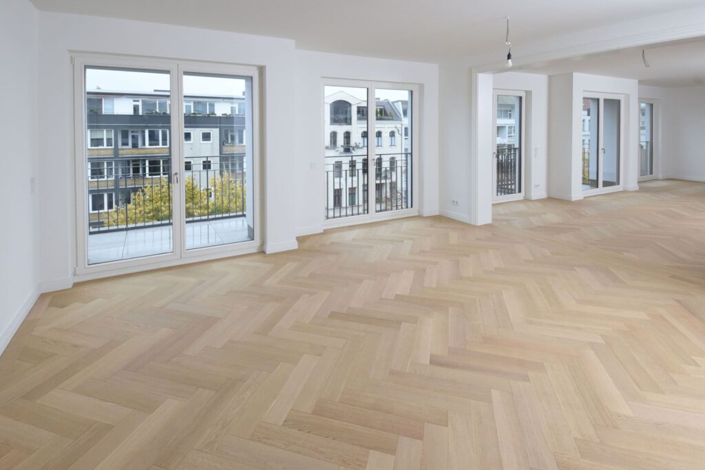 Untergrund für Parkett vorbereiten